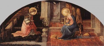 受胎告知 1445年 ルネサンス フィリッポ・リッピ Oil Paintings